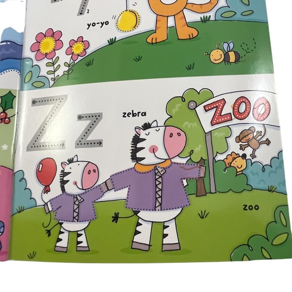 2 Usborne alphabet dry erase activity workbooks. Intro alphabet tracing and more - Picture 7 of 8
